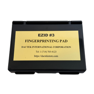 EZID #3 - 2.5" X 4.0" Rub-off Roll Fingerprint Ink Pad